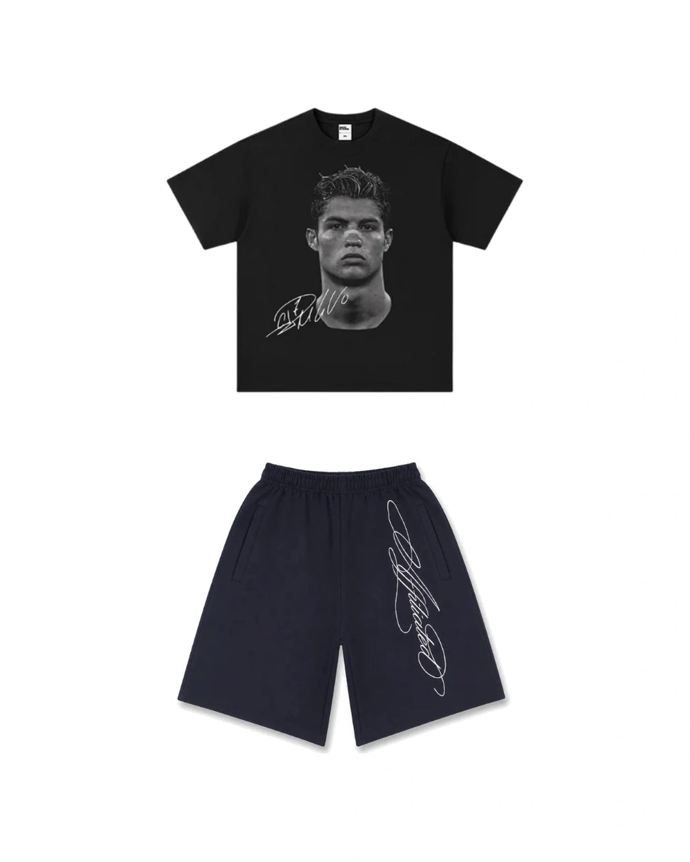 Fit koszulka CR7 + spodenki "lyrics"