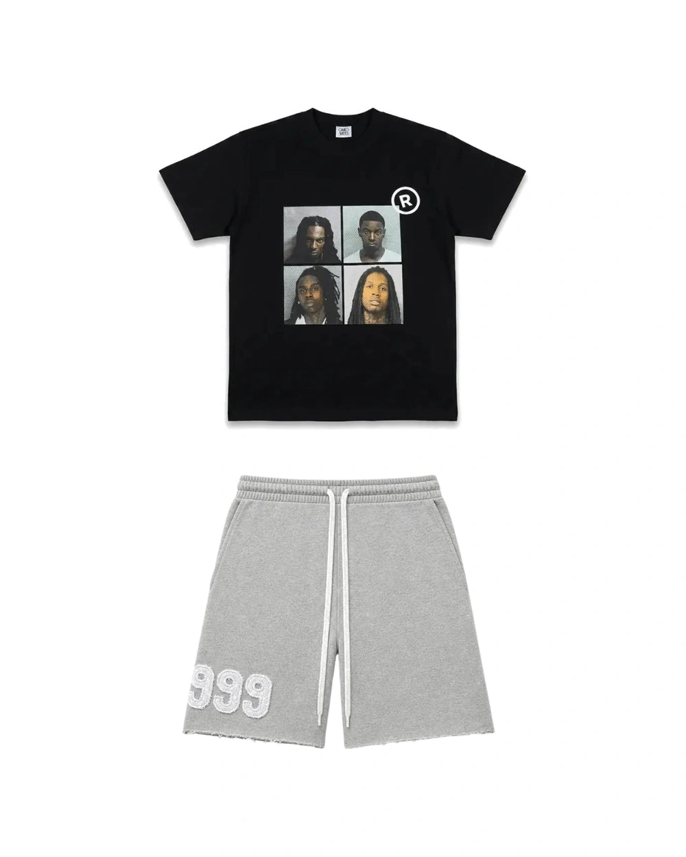 Fit koszulka "MugShots" + spodenki "999"