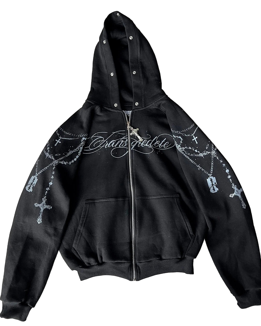 Bluza z odpinanym futerkiem - czapa7resell