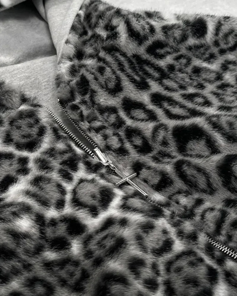 Bluza Rozpinana x Leopard - czapa7resell