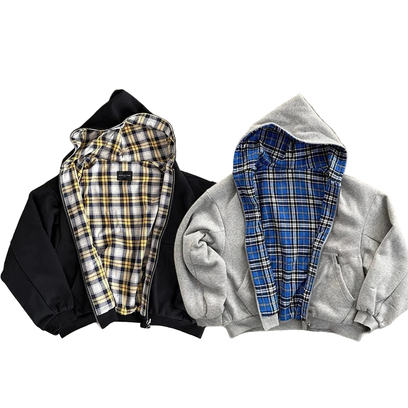 Bluza Rozpinana 2-stronna - czapa7resell