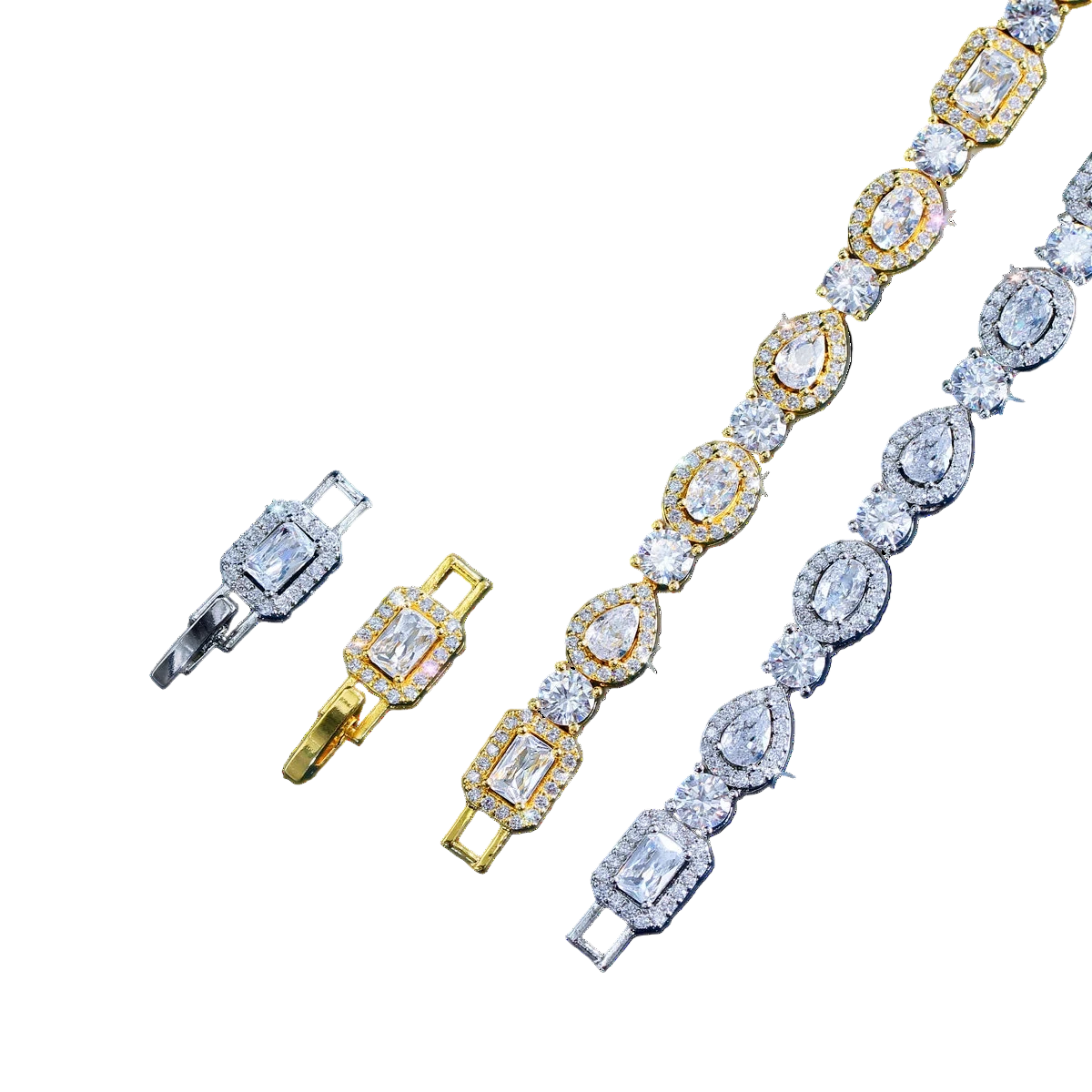 Bransoletka Iced Out - czapa7resell