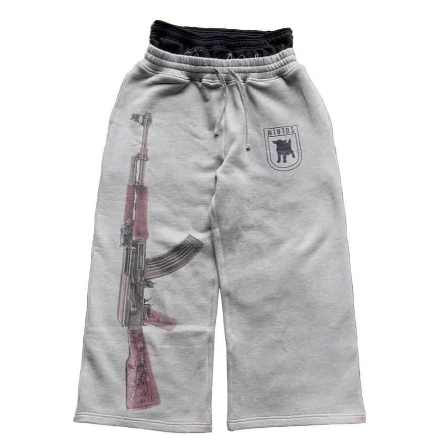 Double-Waist Dresy x AK-47 - czapa7resell